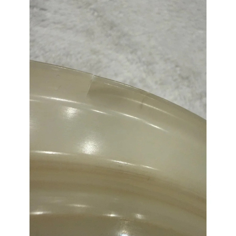 Vintage Tupperware Cream Round Replacement Lid Tupper Seal 215-17 11.5‎ Inch
